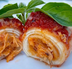 Canelone Frango e Catupiry Congelado